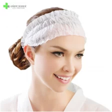China non woven disposable hair band for making-up manufacturer