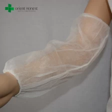 Cina manica del braccio 30g pp copre fornitore della Cina, coperture economiche manica non tessuti braccio, manica del braccio medicali monouso produttore