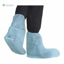 China pp boot shoe cover disposable leg cover Hubei factory with ISO 13485 CE FDA manufacturer
