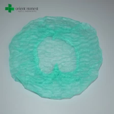 Chine chirurgical fabricant de bouchons, bouchon non-tissé bouffant, charlotte médicale vert fabricant