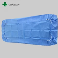 中国 防水性油耐性衛生的で、優れた通気性のある使い捨てベッドカバーを提供します メーカー