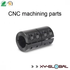China CNC machinebouw, Zwarte stalen CNC draaibare askoppeling fabrikant