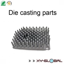 China Sandblasted aluminum A380 precision die cast LED heatsink manufacturer