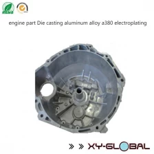 China Motor onderdeel Die casting aluminiumlegering a380 elektroplating fabrikant