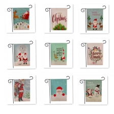 Chiny 12*18 inch Garden Flags for Yard Holiday and Seasonal Decorative Flags Small Garden Outdoor Decorative producent