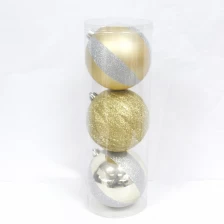 Chiny 150mm Shatterproof Painted Decorative Christmas Ball producent