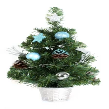 porcelana 2' mesa led luz artificial árbol de Navidad del pvc fabricante