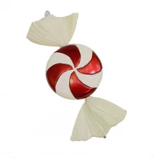 Chiny 2021 new arrivals hanging ornaments decoration 18inch christmas candy special balls producent