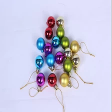 الصين 30mm Dia Multicolor Plastic Christmas Ball الصانع