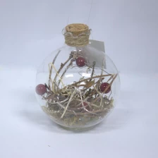 الصين 80mm High Quality Xmas Decorated Glass Ball الصانع