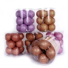 China Decorate Haning Christmas Ball Ornament manufacturer