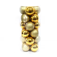 الصين Decorative Inexpensive Christmas Ball Set الصانع