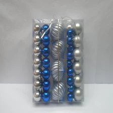 Cina Sfera di Natale decorativo plastica appeso produttore