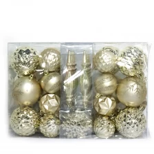 الصين Decorative new design plastic christmas tree ball الصانع