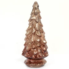 porcelana Delicate Glass Christmas Ornament Tree fabricante