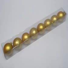 Chine Boule de Noël en plastique délicate ornement fabricant