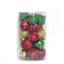 China Durable New Type Christmas Ball Ornaments manufacturer