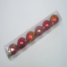 Chine Jeu de boule sapin de Noël en plastique durable fabricant
