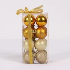 China Durable Plastic Decorative Christmas Ball Decor manufacturer
