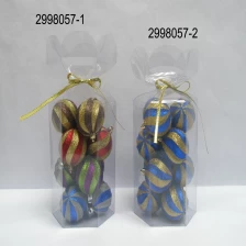 China Excellent Quality 6cm Christmas Ball Set manufacturer