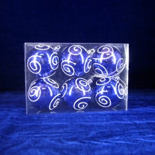 China Excellent Quality Painted Christmas Decorative Ball manufacturer