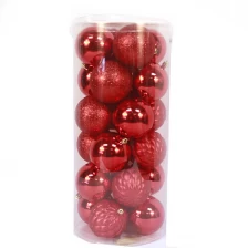 China Excellent Quality Plastic Christmas Ball Decoration manufacturer