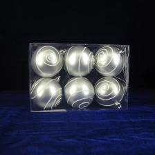 China Excellent Quality Plastic Xmas Ornament Decorative Ball manufacturer