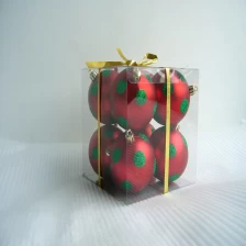 China Gorgeous Painted Handmade Christmas Ball manufacturer