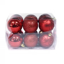 China Hoge klasse decoratieve Xmas opknoping decor bal fabrikant