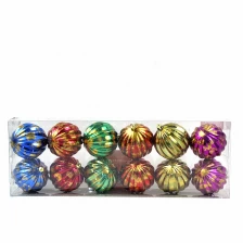 Chine High quality shatterproof wholesale christmas ball ornament set fabricant
