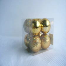 China Hot Selling Christmas Ball With Beautiful Pattern manufacturer