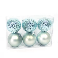 China Nieuwe ontwerp decoratieve kerst opknoping Ball set fabrikant