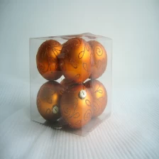 China Promotional Christmas Hanging Ball Ornament manufacturer
