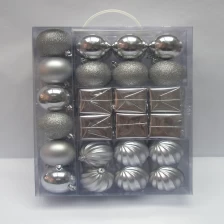 China Promotional Decorative Plastic Christmas Ball manufacturer