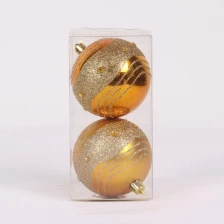China Promotional Hot Selling Christmas Hanging Ball Ornament manufacturer
