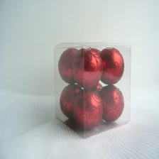 Chine Plastique promotionnel ornements de Noël ball fabricant