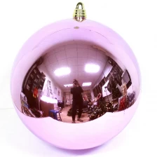 porcelana Inastillable gran tamaño buena calidad Xmas Hanging Ball fabricante