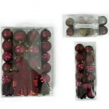 China Shatterproof Christmas Hanging Ball Decoration manufacturer