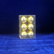 China Shatterproof Decorative Christmas Plastic Ball manufacturer