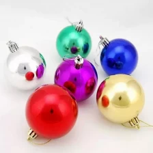 China Shatterproof High Quality Plastic Xmas Ball manufacturer