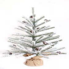 Chiny Unique slim mini tabletop artificial christmas trees producent
