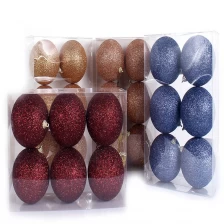 China Various High Quality Plastic Christmas Bulb manufacturer