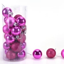 China Wholesale Good Quality Plastic Xmas Bauble manufacturer