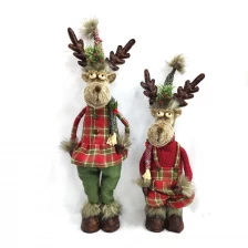 中国 Xmas ornaments santa claus gift christmas candy basket for home festival decor 制造商