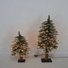 Cina albero di Natale in ceramica LED illuminazione albero di Natale porcellana fabbricante led artificiale albero di Natale produttore