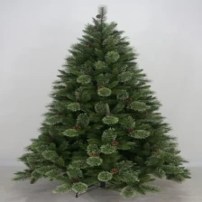 Chiny PVC/pe mix choinki ciepłe LED świeci drzewo bajki światła LED Boże Narodzenie drzewo producent
