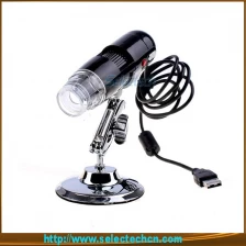 China 200X 1.3MP digital microscope with 8LED and measurement software SE-PC-001 manufacturer