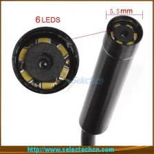 Chine 2M / 5M / 10M / 15M / 20M 5mm Etanche Endoscope USB Caméra E-USB5M fabricant
