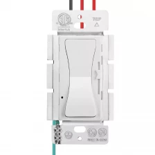 porcelana Interruptor de atenuador triac de 3 vías 120V Dimmer de luz LED para todas las clases de bombillas, sin costura para controlar incandescentes, halógenos, LED y CFL de bombardeo y CFL fabricante