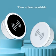 China Desktop wireless charger 15W hidden installation, Wireless charger 15W QI fast charging device for office furniture fabrikant